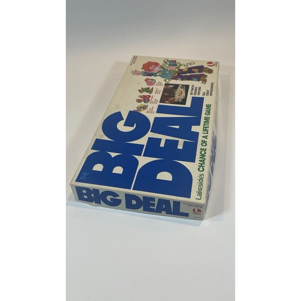 1977 Lakeside Games Big Deal Chance of a Lifetime Board Game Excellent Condition